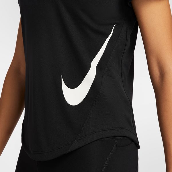 【ネコポス送料無料】ナイキNIKEレディースランニングシャツテンポSWSHHBRDFS/Sトップ25FATシャツ半袖ブラックHV2773-010