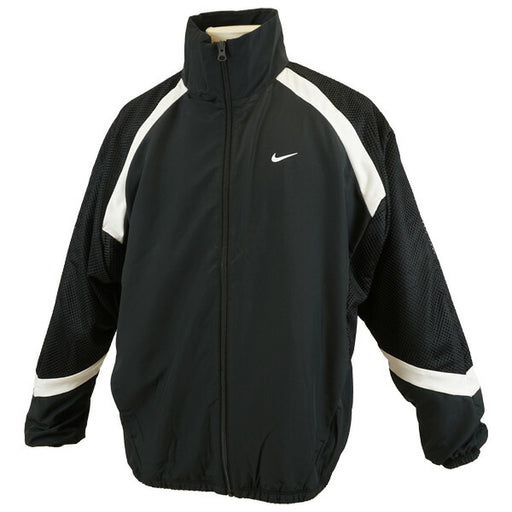 ナイキNIKE裏起毛ウーヴンアイコンジャケットSTRTFVSNHV3364-010サッカーフットサルブレーカーブラック
