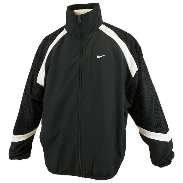 ナイキNIKE裏起毛ウーヴンアイコンジャケットSTRTFVSNHV3364-010サッカーフットサルブレーカーブラック