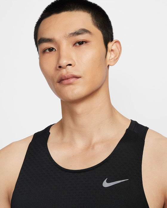 NIKEナイキDri-FITADVSTRIDEストライドTANKランニングシャツHV5211-010ランニング陸上ノースリーブメンズ