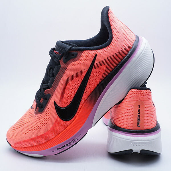 ウィメンズエアズームペガサス42ナイキNIKEIB1881-602ラバグロウレディースランニングシューズ