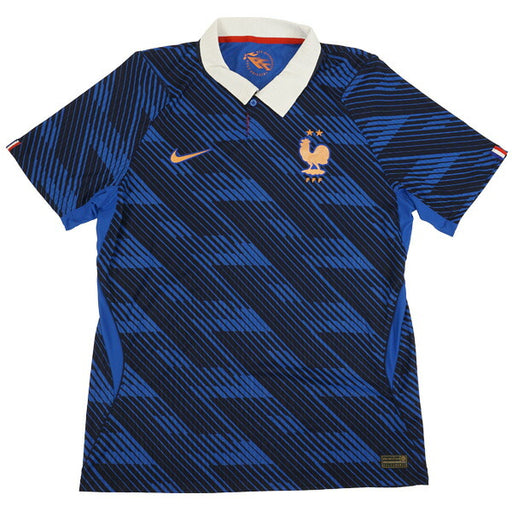 フランス代表FFF2026オーセンティックホームユニフォーム半袖IB5158-480サッカーゲームロイヤルナイキNIKE