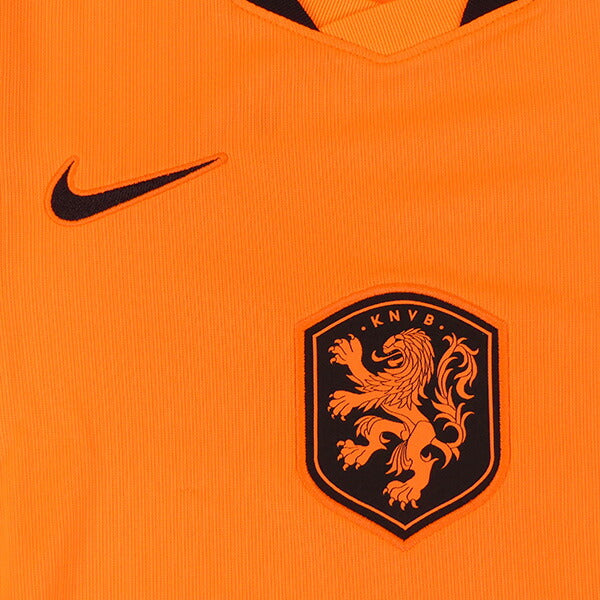 オランダ代表ジュニアKNVB2026レプリカホームユニフォーム半袖IB5165-809サッカーオレンジ子供用ナイキNIKE