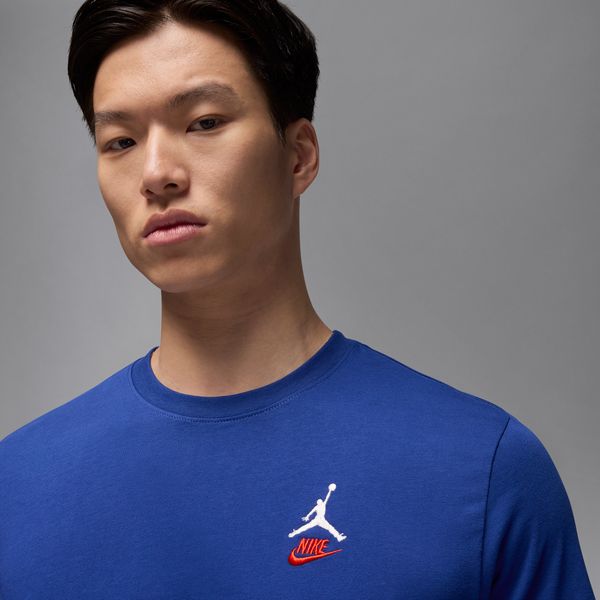 【ネコポス送料無料】ナイキNIKEJODANメンズTシャツナイキジョーダンブランドRAREAJ3クルーS/STシャツブルー