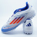 F50CLUBTFアディダスadidasIF1348ホワイトサッカートレーニングシューズ