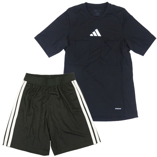 【上下セット】アディダスadidas半袖レフェリーシャツレフェリーショーツIFC13/DB694サッカーフットサル審判ウェアレフェリーウェア