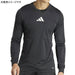 アディダスadidas2024レフェリー長袖シャツIFC20サッカーフットサル審判レフリーウェア胸ポケットブラックメンズ