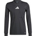 アディダスadidas2024レフェリー長袖シャツIFC20サッカーフットサル審判レフリーウェア胸ポケットブラックメンズ