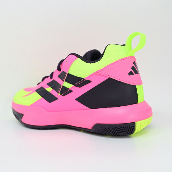 アディダスadidasジュニアバスケミニバスシューズCrossEmUpSelectJIG6638子供バッシュバスケットボールピンク