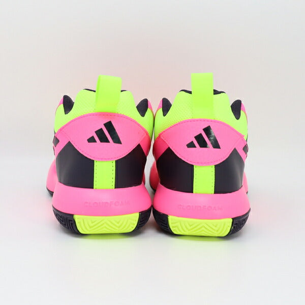 【ショップ限定エントリーでさらに+9倍】アディダスadidasジュニアバスケミニバスシューズCrossEmUpSelectJIG6638子供バッシュバスケットボールピンク