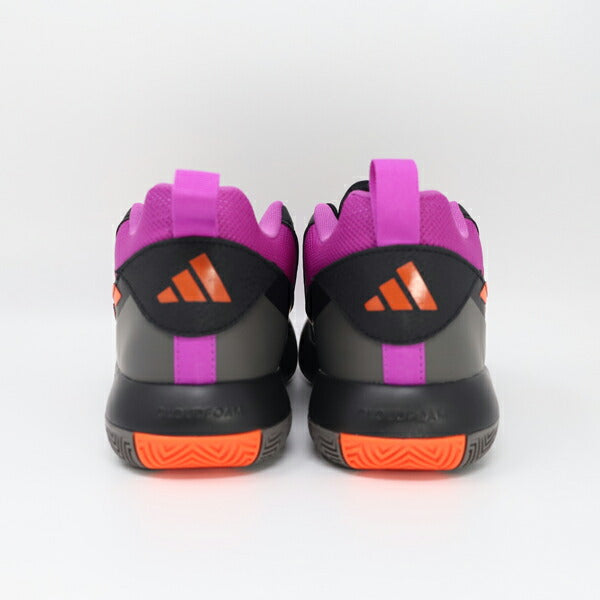 アディダスadidasジュニアバスケミニバスシューズCrossEmUpSelectJIG6639子供バッシュバスケットボールブラック