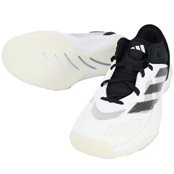【ショップ限定エントリーでさらに+9倍】アディダスadidasバスケシューズAdizeroSelect2.0チームIG6683バッシュバスケットボールホワイト