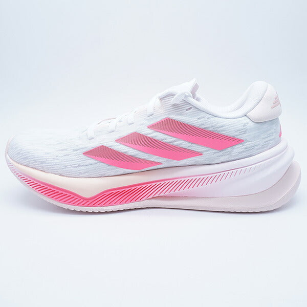 SUPERNOVACOMFORTGLIDEWアディダスadidasIH0901フットウェアホワイトピンクランニングシューズ