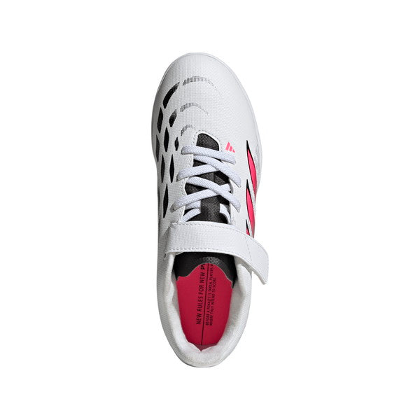 【予約販売】7月15日頃発売予定PREDATORCLUBH&LTFJアディダスadidasIH2076ホワイトジュニアサッカートレーニングシューズベルクロ