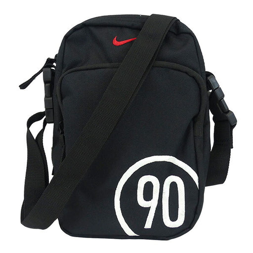 【ネコポス送料無料】ナイキNIKEヘリテージトータル90クロスボディバッグIH7551-010サッカーフットサル4Lショルダーバッグブラック
