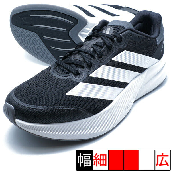 ADIZERODURAMOSPEED2MアディダスadidasIH8201コアブラックランニングシューズ