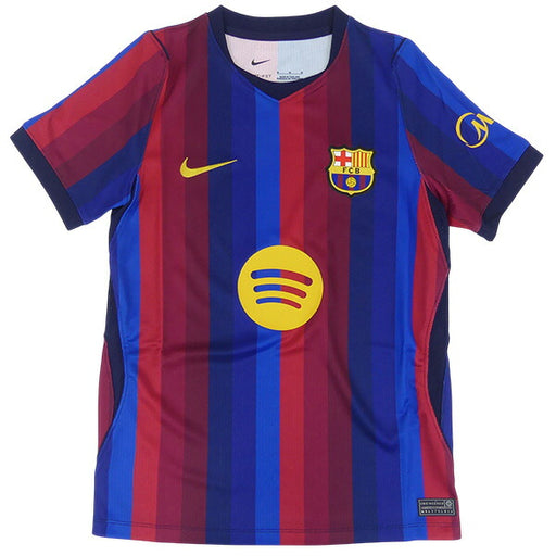 バルセロナジュニアFCB2026-27レプリカホームユニフォーム半袖II1624-683サッカーディープガーネット子供用ナイキNIKE