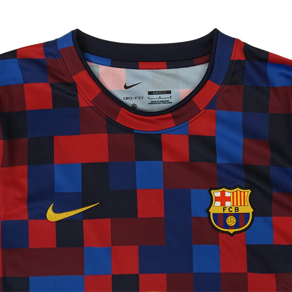 バルセロナFCB2026-27ホームDri-FITプレマッチトップII1667-621サッカーレプリカプラシャツレッドブルーナイキNIKE