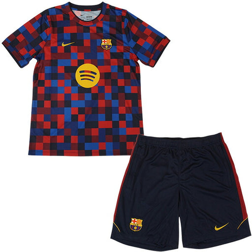 【上下セット】バルセロナFCB2026-27ホームDri-FITプレマッチトップショートパンツ上下II1667-II2601サッカーレプリカ練習着ナイキNIKE