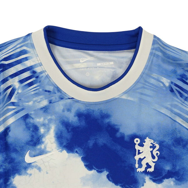 チェルシーCFC2026-27Dri-FITプレマッチトップII3120-101サッカーレプリカプラシャツホワイトブルーナイキNIKE