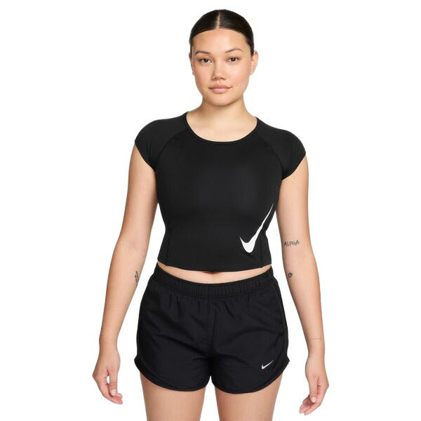 【ネコポス送料無料】ナイキNIKEレディースランニングシャツTEMPOSWOOSH26SPウィメンズテンポスウッシュランDFS/Sトップ半袖II5520-010