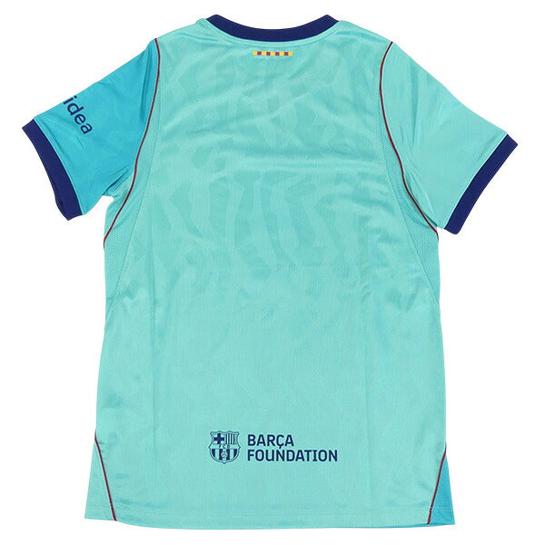 バルセロナジュニアFCB2026-27レプリカサードユニフォーム半袖II6686-301サッカーグリーン子供用ナイキNIKE