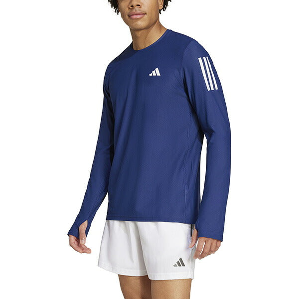 【ネコポス送料無料】アディダスadidasメンズランニング長袖TシャツOTRBLS24FWIKM72