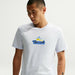 【ネコポス送料無料】ナイキNIKEカジュアルTシャツスポーツウェアTシャツメンズレディース大人グラフィックコットン軽量IM3730-085