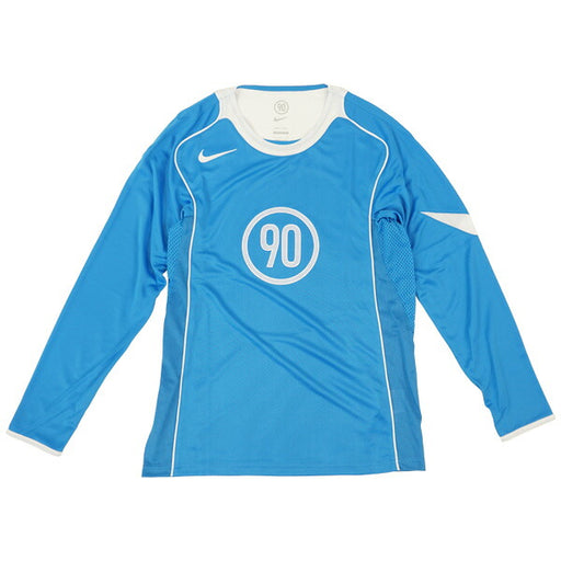 ナイキNIKEトータル90Dri-FITロングスリーブトップIM6312-435サッカーフットサルプラシャツ長袖練習着ライトフォトブルー