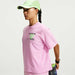 ナイキNIKEランニングTシャツスウィフトDri-FITランニングTシャツ半袖レディース大人吸汗速乾グラフィックコットン混ルーズフィットIM8894-621