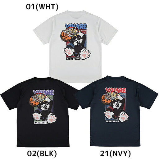 スパッツィオSpazioバスケットボール半袖TシャツVolareダンクプラシャツメンズレディース大人プラクティスシャツ接触冷感吸水速乾UVケアVB0013