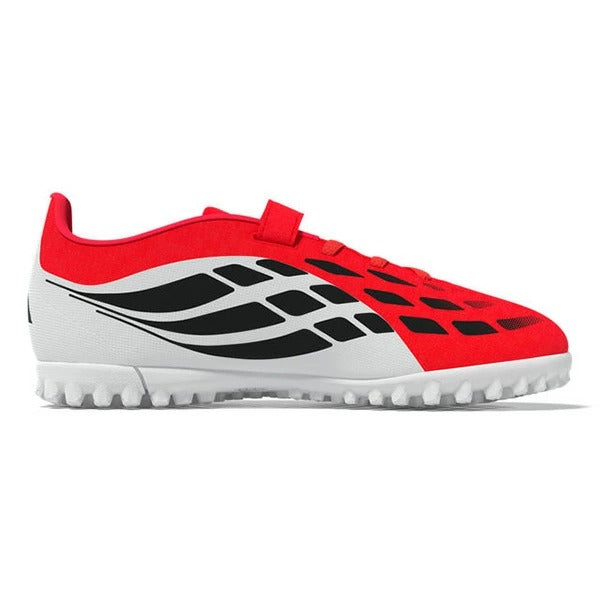 PREDATOR CLUB H&L TF J アディダス adidas JS0367 ルシッドレッド ジュニア サッカー トレーニングシューズ ベルクロ