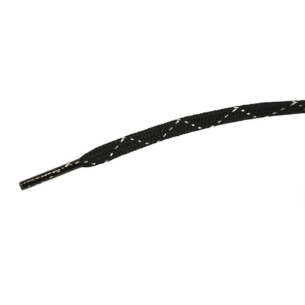 【ネコポス対応可】ミズノmizunoラメ入りフラットシューレース幅6mmJ1GZ2420ランニング靴ひも2本組