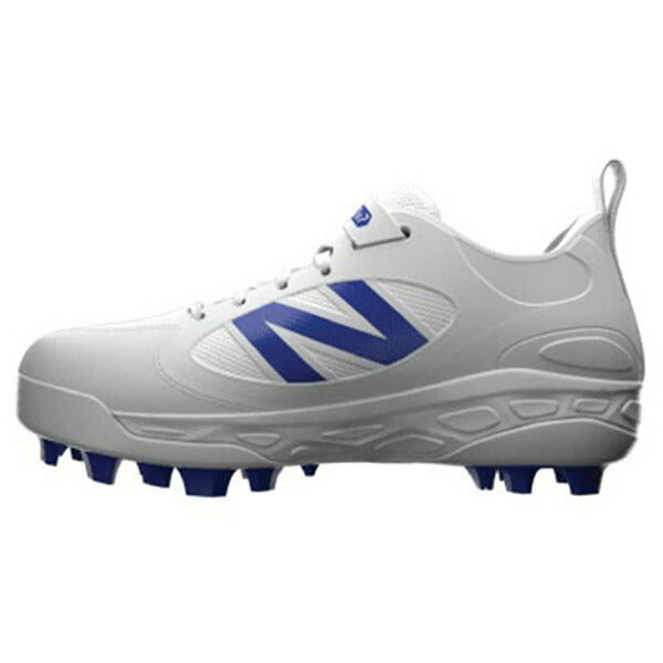 ニューバランスNewBalance野球ジュニアポイントスパイク3000V7CLEATSJNR3000V7クリーツジュニア子供ホワイト×ブルーJA3000D7-W