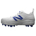 ニューバランスNewBalance野球ジュニアポイントスパイク3000V7CLEATSJNR3000V7クリーツジュニア子供ホワイト×ブルーJA3000D7-W