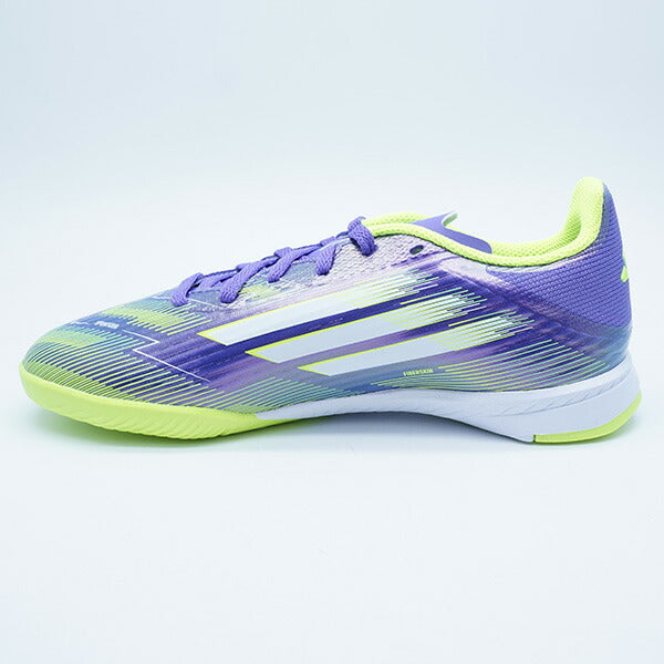 F50LEAGUEINJアディダスadidasJH7750パープルラッシュジュニアフットサルシューズインドア室内用