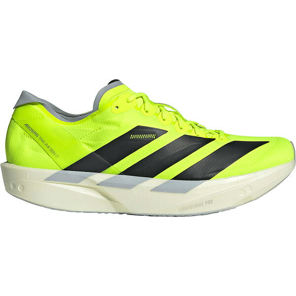 アディダスadidasメンズランニングシューズアディゼロタクミセン11ADIZEROTAKUMISEN11マラソンジョギングイエローJI0991