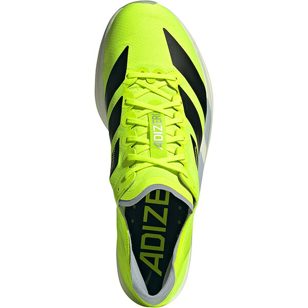 アディダスadidasメンズランニングシューズアディゼロタクミセン11ADIZEROTAKUMISEN11マラソンジョギングイエローJI0991