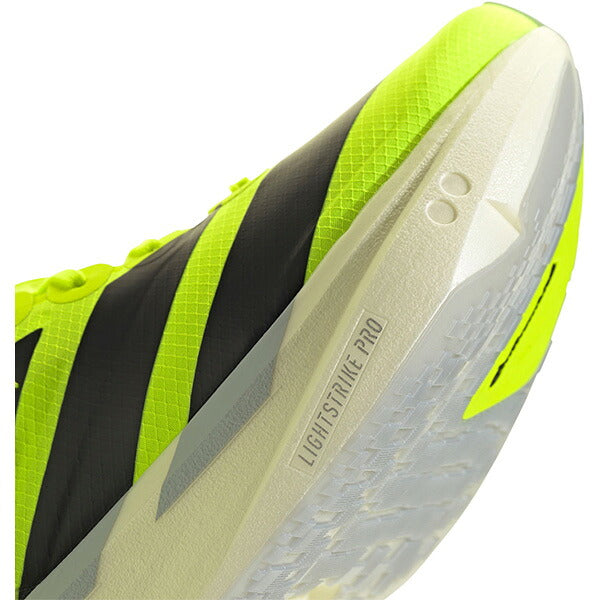 アディダスadidasメンズランニングシューズアディゼロタクミセン11ADIZEROTAKUMISEN11マラソンジョギングイエローJI0991