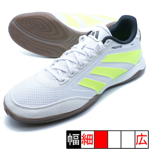 PREDATORLEAGUEINアディダスadidasJI1142フットウェアホワイトフットサルシューズインドア室内用