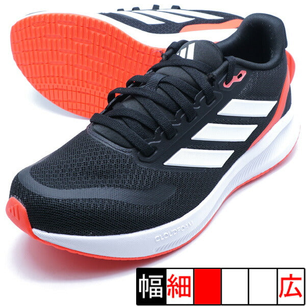 【ショップ限定エントリーでさらに+9倍】【送料無料】COREFAITO5.0JアディダスadidasJP5142コアブラックジュニアランニングシューズ