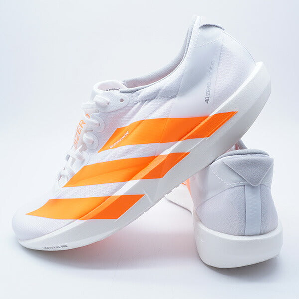 ADIZEROJAPAN9MアディダスadidasJQ0777ホワイトオレンジランニングシューズ