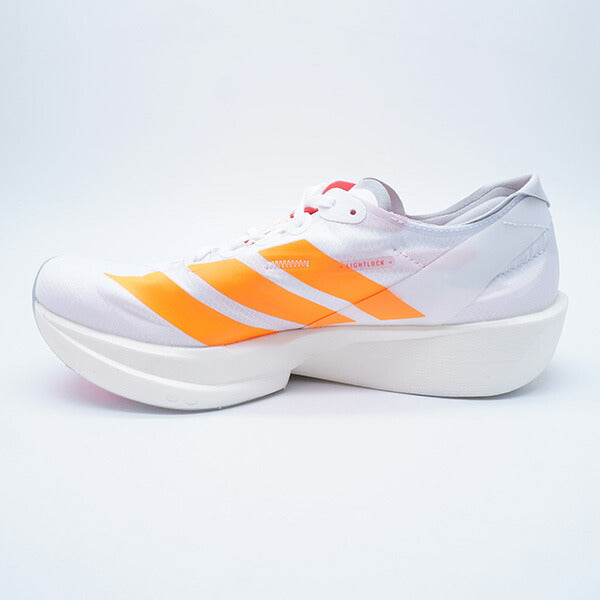 ADIZEROTAKUMISEN11アディダスadidasJQ0780ホワイトオレンジランニングシューズ