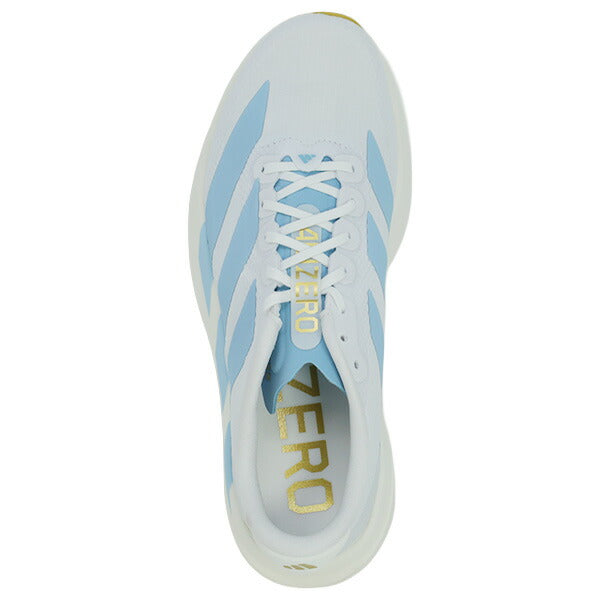 アディダスadidasレディースランニングシューズレディースアディゼロエヴォSLウーブンAdizeroEVOSLWOVENWマラソンジョギングホワイトJQ4526