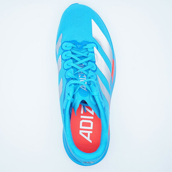 AdizeroEVOSLWOVENアディダスadidasJR2023ソーラーブルーランニングシューズ