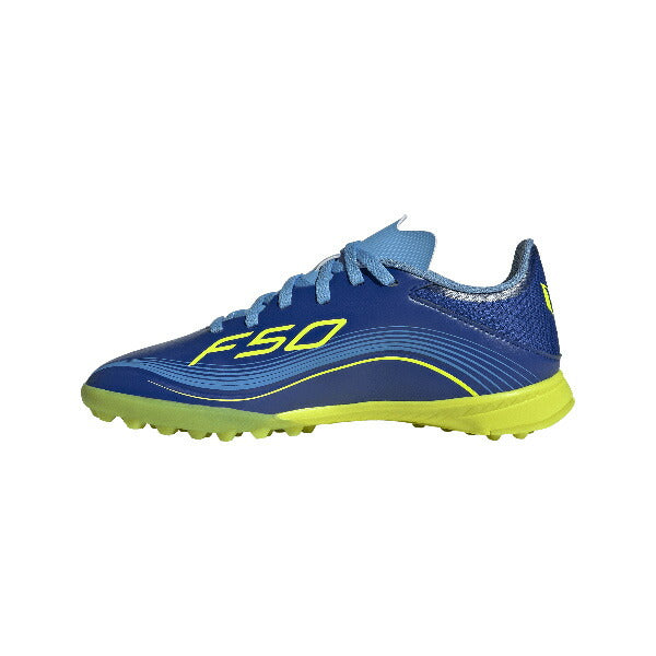 キッズF50MESSILEAGUETFアディダスadidasJR4426チームロイヤルブルージュニアサッカートレーニングシューズ
