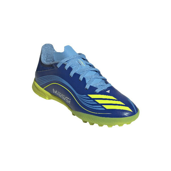 キッズF50MESSILEAGUETFアディダスadidasJR4426チームロイヤルブルージュニアサッカートレーニングシューズ