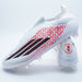 F50ELITEレースレスFGアディダスadidasJR4441ホワイトサッカースパイク天然芝