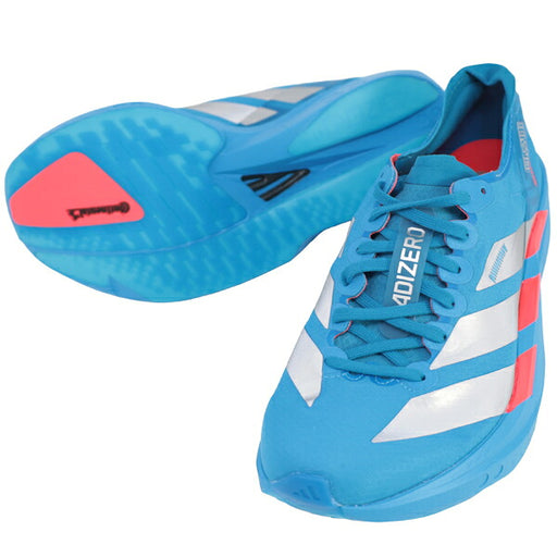 アディダスadidasレディースランニングシューズアディゼロタクミセン11ADIZEROTAKUMISEN11マラソンジョギングブルーJR4795
