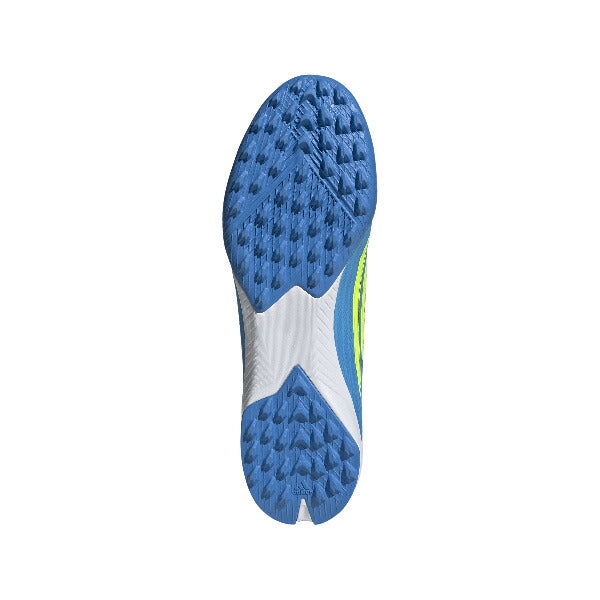 F50LEAGUETFアディダスadidasJR8975ルシッドレイブルーサッカートレーニングシューズ